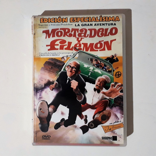 Dvd La Gran Aventura De Mortadelo Y Filemón (3 Dvds, Extras)