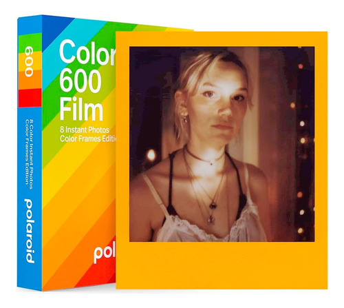 Película Instantánea Polaroid Color 600 Color Frames (8 Exp) Color Blanco