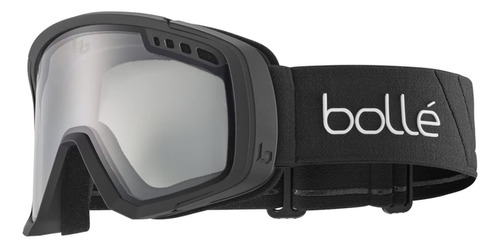 Bollé Bg Mammoth Snow Goggles, Negro Mate - Clear Cat 0