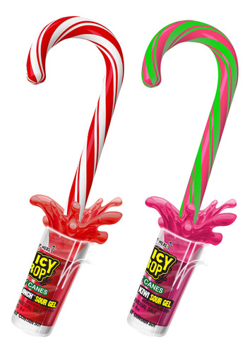 Juicy Drop Bastones De Caramelo 144g Americano