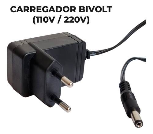 Parafusadeira Reversível Bateria Lítio 4,8v Luz Led Bivolt