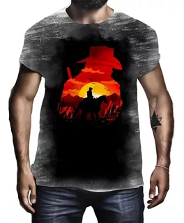 Camiseta Camisa Faroeste Red Dead Redemption Game Jogo 9