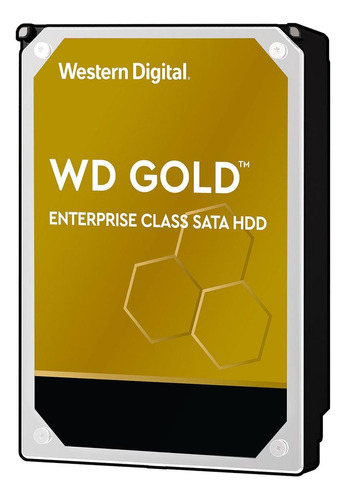 Disco duro interno Western Digital WD Gold WD4003FRYZ 4TB oro
