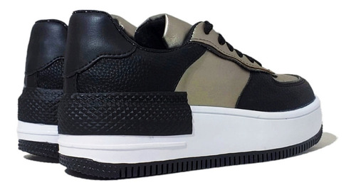 Imagen 2 de 5 de Zapatillas Praga Negro/peltre