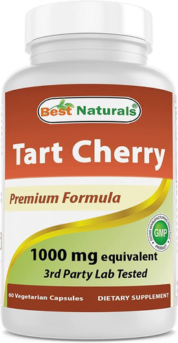 Best Naturals I Tarta De Cereza I 1000mg I 60 Capsulas Veg