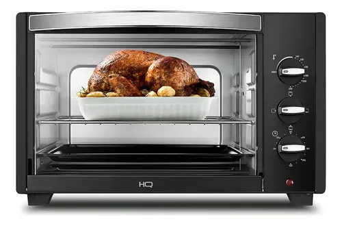 Forno Elétrico  Hq 48d 2000w Preto 220v - R$ 597,28