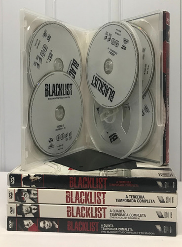 The Blacklist 1a - 2a - 3a- 4a E 5a Temporadas Completas (Usado)