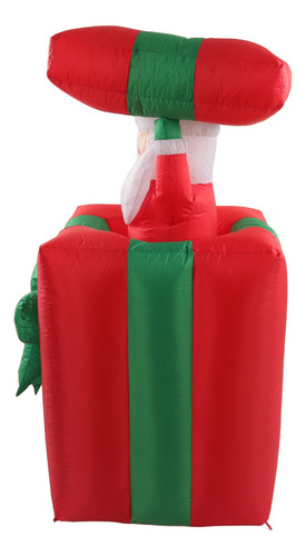 Luces Led Inflables De Navidad Para Decoraciones De Papá Noe
