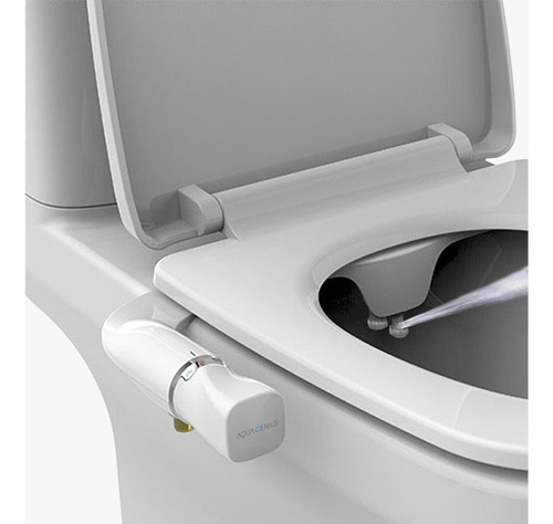 Bidet Moderno Adaptable A Inodoro Aquagenius Modelo Amazonas