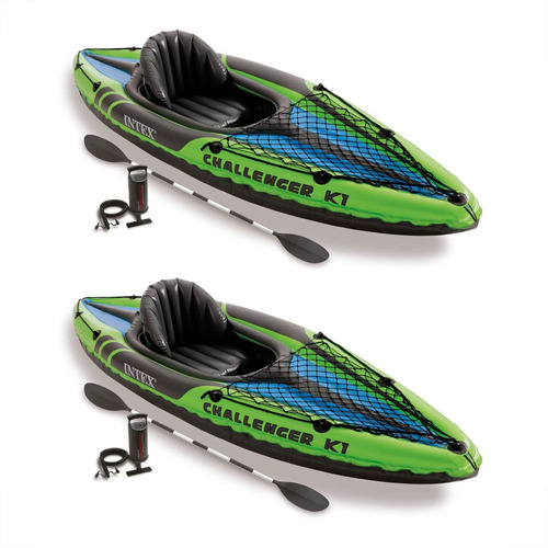 Intex Challenger K1 Kayak Deportivo Inflable Para 1 Remo