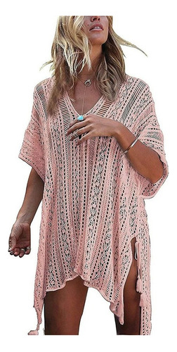 Salida De Playa Pareo Cover Up Baño Ropa Vestido Mujer