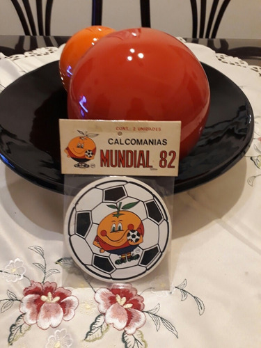 Calcomania Mundial 82 Balon Autoadhediva.