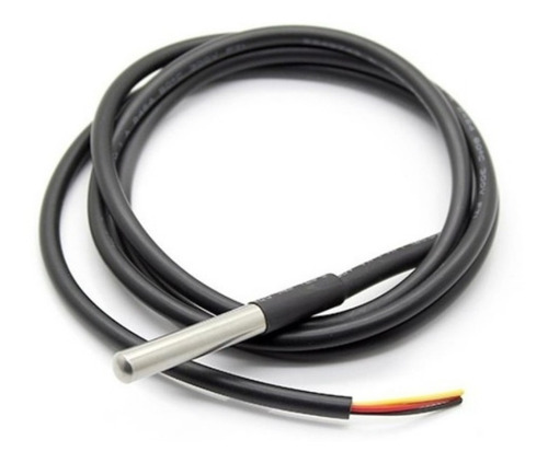 Sensor Temperatura De Agua Caliente Sellado Ds18b20 1 Metro