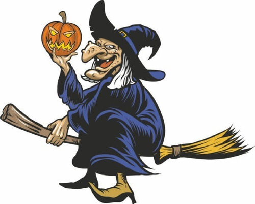 Vectores Halloween Día De Muertos Personajes Brujas V40