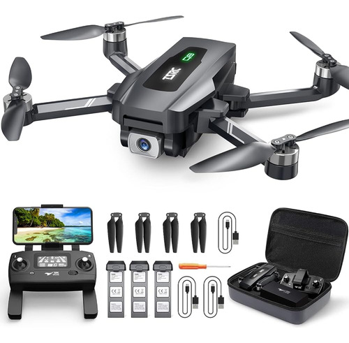 Tenssenx Dron Gps Plegable Con Cámara 4k Uhd Para Adultos Pr