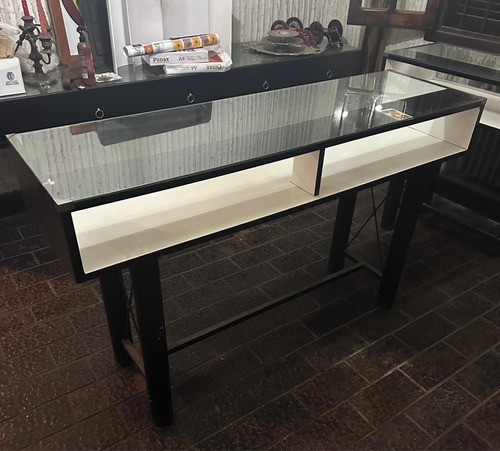 Mesa Vitrina Mostrador Vidrio Metal Comercial