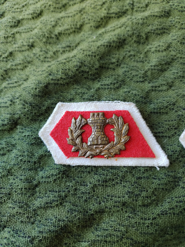2 Insignias De Cuello Para Chaquetilla De Cadete Del Cmn (Usado)