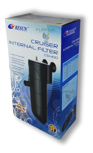 400 L/h Filtro Interno Resun Cruiser Cs400 Acuario