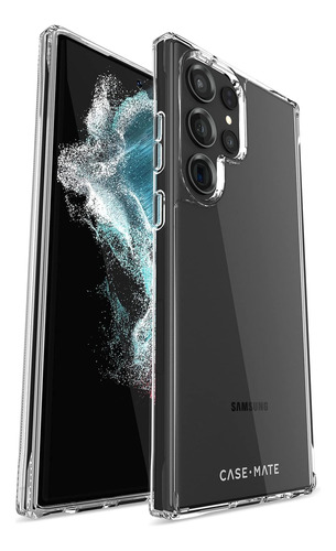 Funda Case-mate Shockproof Para Galaxy S23 Ultra Clear