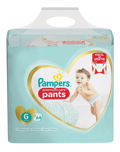 Imagen 4 de 10 de 1 Paquete De Pañales Pampers Pants Todas Las Tallas