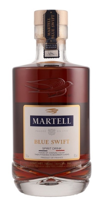 Cognac Martell Blue Swift 700