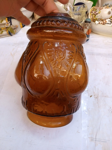Pieza De Farol Vidrio Antiguo