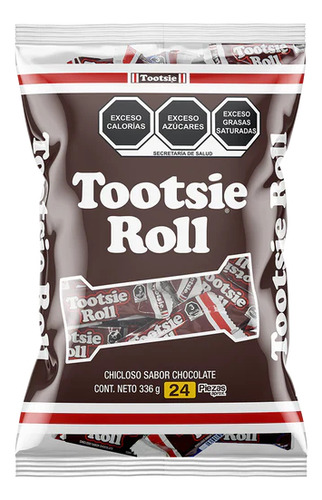 Chicloso Tootsie Roll 24 Piezas