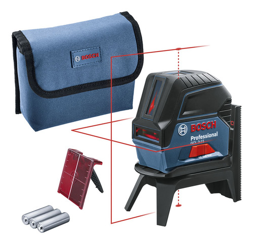 Nivel Laser Rojo Gcl 2-15 + Rm1 + Maletín Bosch