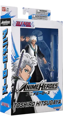 Figura Acción Tochiro Hitsugaya Bleach Anime Heroes Bandai