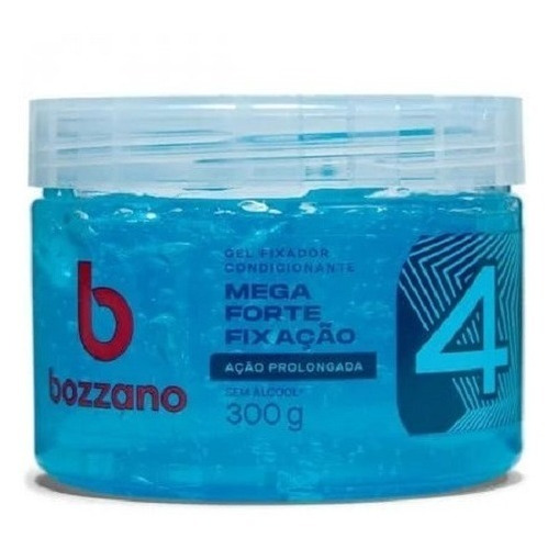 Bozzano Gel Condicionador Fixação Mega Forte Fator 4 300 G