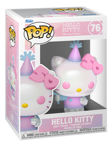 Hello Kitty Con Globos Hello Kitty 50th Sanrio Por Funko Pop