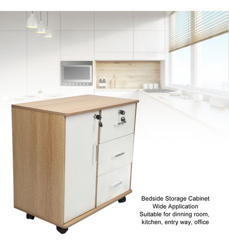 Archiveros Para Oficina Con Cajon Gabinete Llave Seguridad