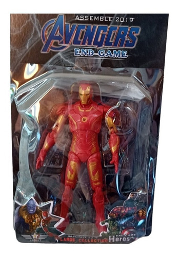 Muñeco Artículado  Ironman  16 Cm V Crespo