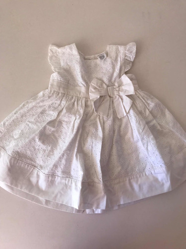 Vestido Carters Blanco 3 Meses