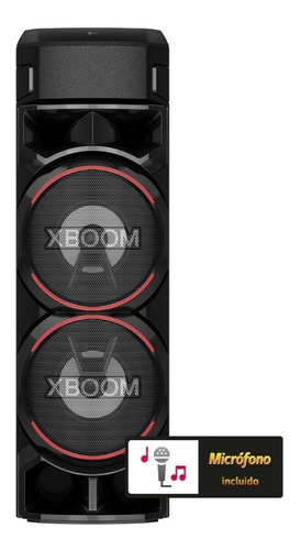 Imagen 1 de 10 de Torre Parlante LG Xboom Rn9 + Microfono Usb Bluetooth