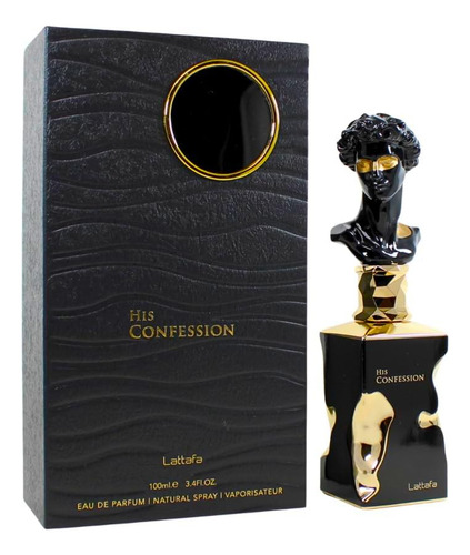 Perfume His Confession Lattafa Edp Masculino 100ml