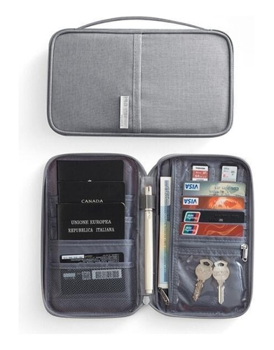 Cartera Para Tarjetasporta Documentos Viaje Porta Documentos