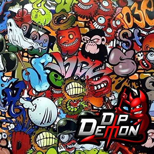Sticker Bomb 11 Hidrografica Agua Pelicula Transferencia Dip