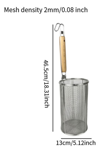 Colador De Fideos Cuchara Para Fideos De Acero Inoxidable
