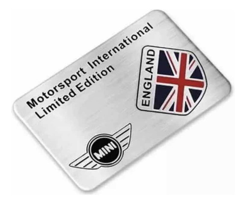 Emblema Mini Cooper Motorsport International