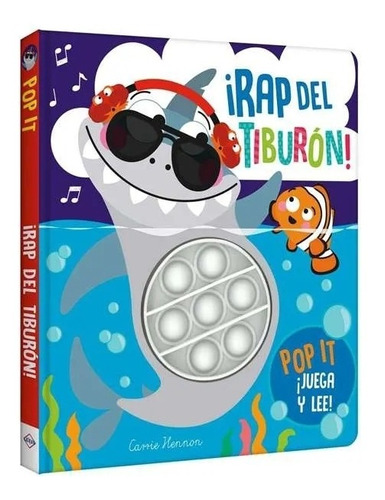 Rap Del Tiburón!  Colección Pop It ¡juega Y Lee!