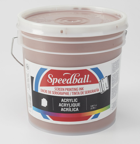 Speedball Tinta De Impresion De Pantalla Acrilica, 128 Onzas