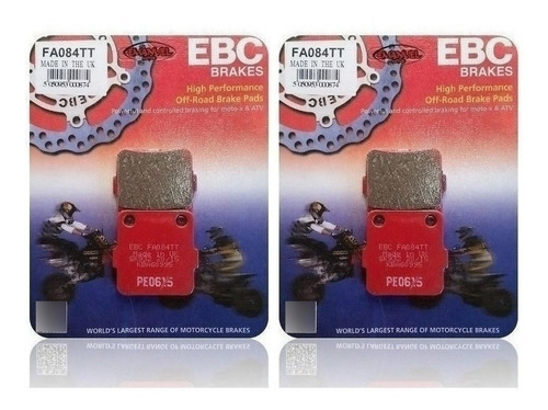 Pastillas Freno Ebc Brake Honda Trx 420 Tm