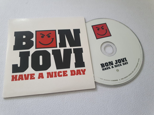 Bon Jovi - Have A Nice Day. Cd-single Importado Europa 2005