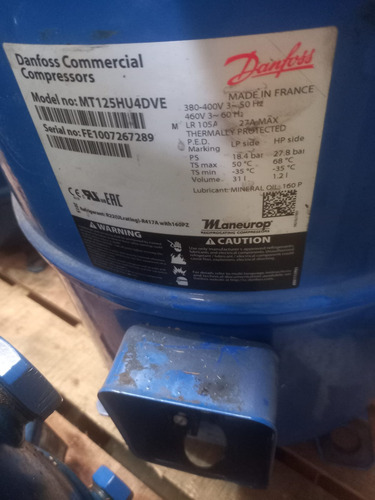 Lote 4 Motocompresores Danfoss Maneurop 10.5hp (a Reparar) (Usado)