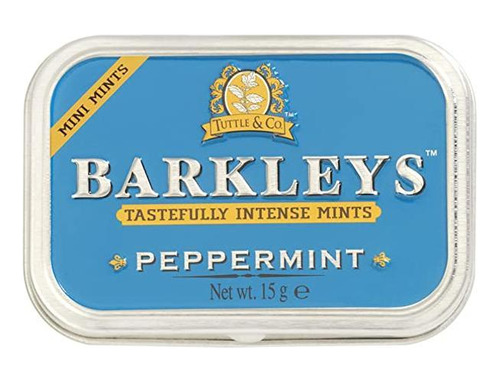 Mini Bala Barkleys Peppermint Pastilhas Sabor Canela 15g