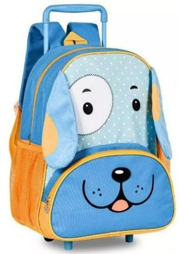 Mochila Infantil Rodinha Pets Cachorrinho Clio Zoo Original