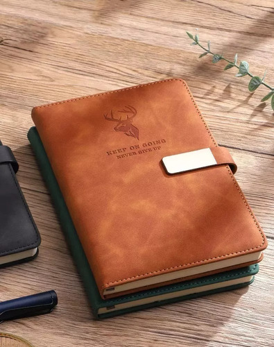 2 Cuaderno Forrado Tapa Dura Para Regalo Escolar,360 Páginas