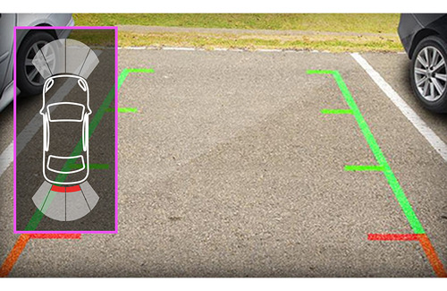 Kit X6 Sensores De Estacionamiento Negro Universal Buzzer