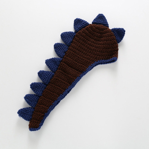 Gorro Tejido Dinosaurio Bebé Unisex Gorro De Ganchillo Hecho